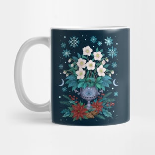 Christmas Rose Mug